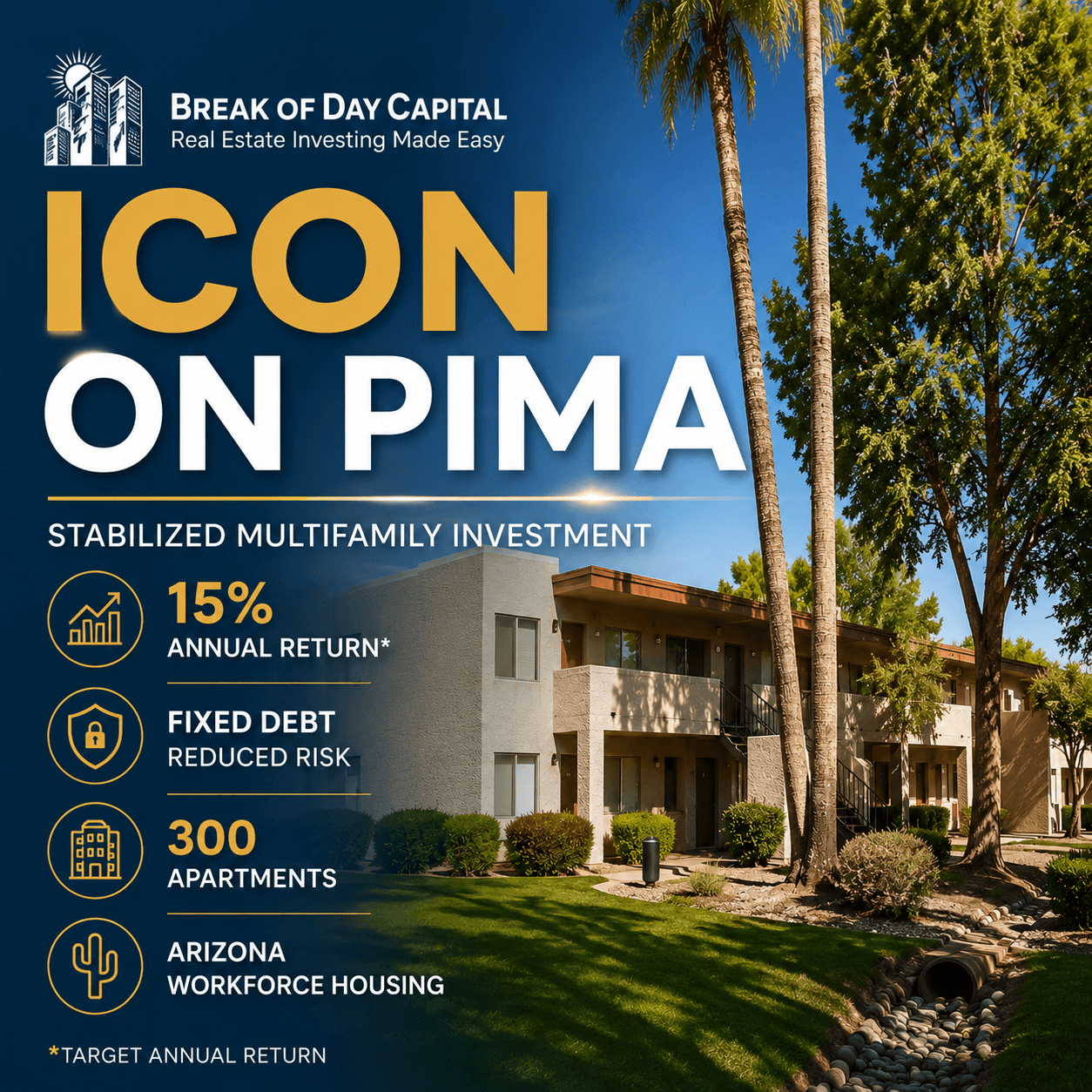 Icon on Pima Preferred Investment Summary